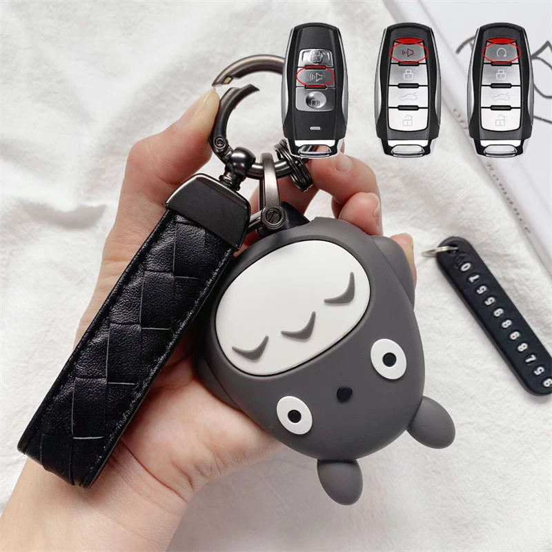 

Cartoon for Great Wall Haval Hover H1 H2 H3 H4 H5 H6 H7 H9 F5 F7 Smart Remote Car Key Case Cover Fob Keychain Holder Accessories