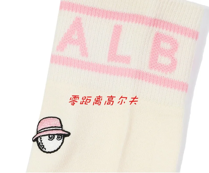New golf ladies stockings combed cotton durable deodorant elf GOLF outdoor sports elastic socks