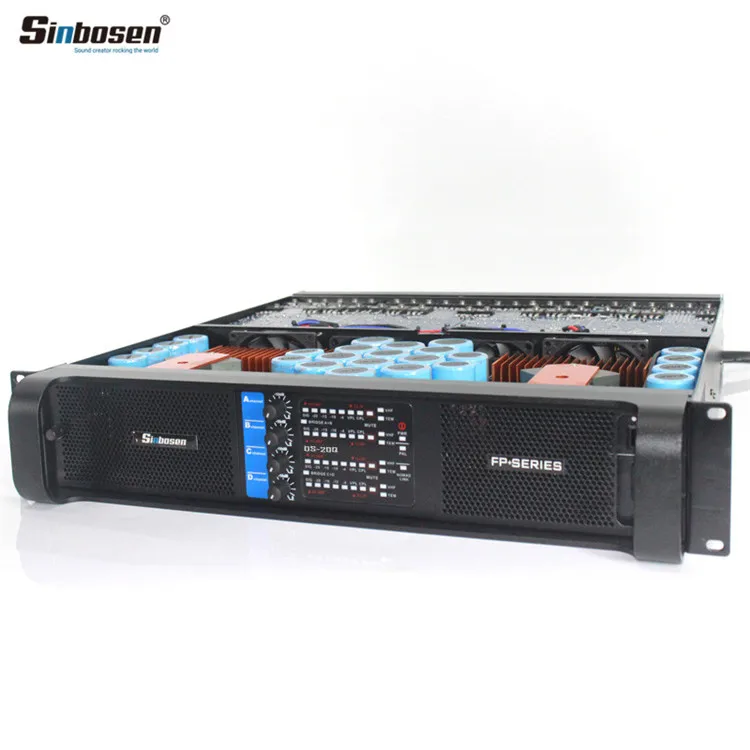 Рисунок 2 - DS-20Q 4-канальный активный сценический