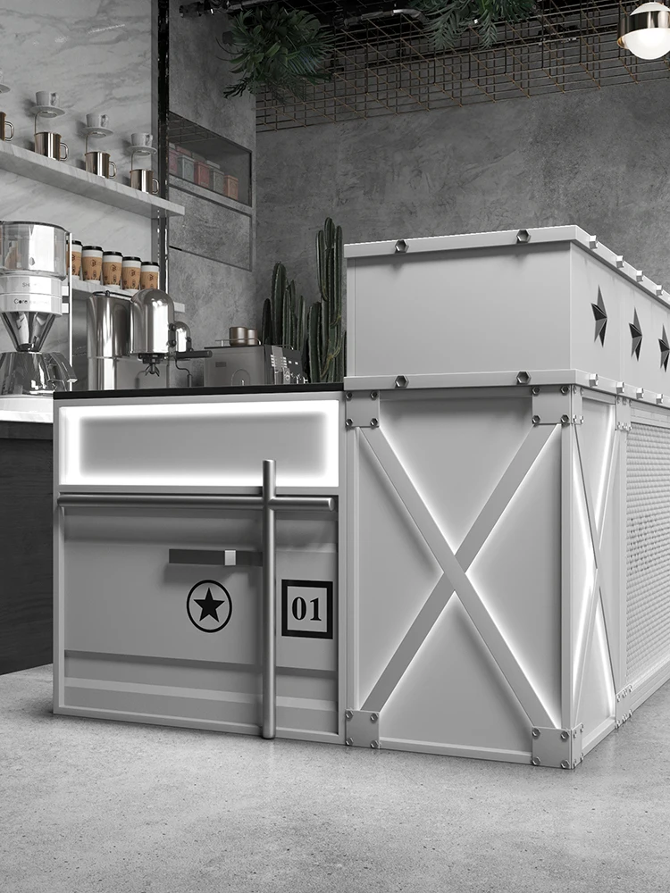 Стол кофейня стойка регистрации Интернет-кафе é кафе молочный чай промышленный