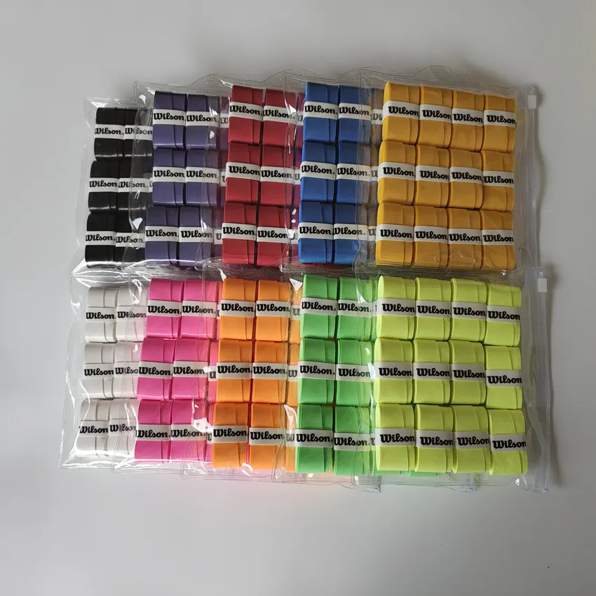 12/24 шт. нескользящие ремни для теннисных ракеток