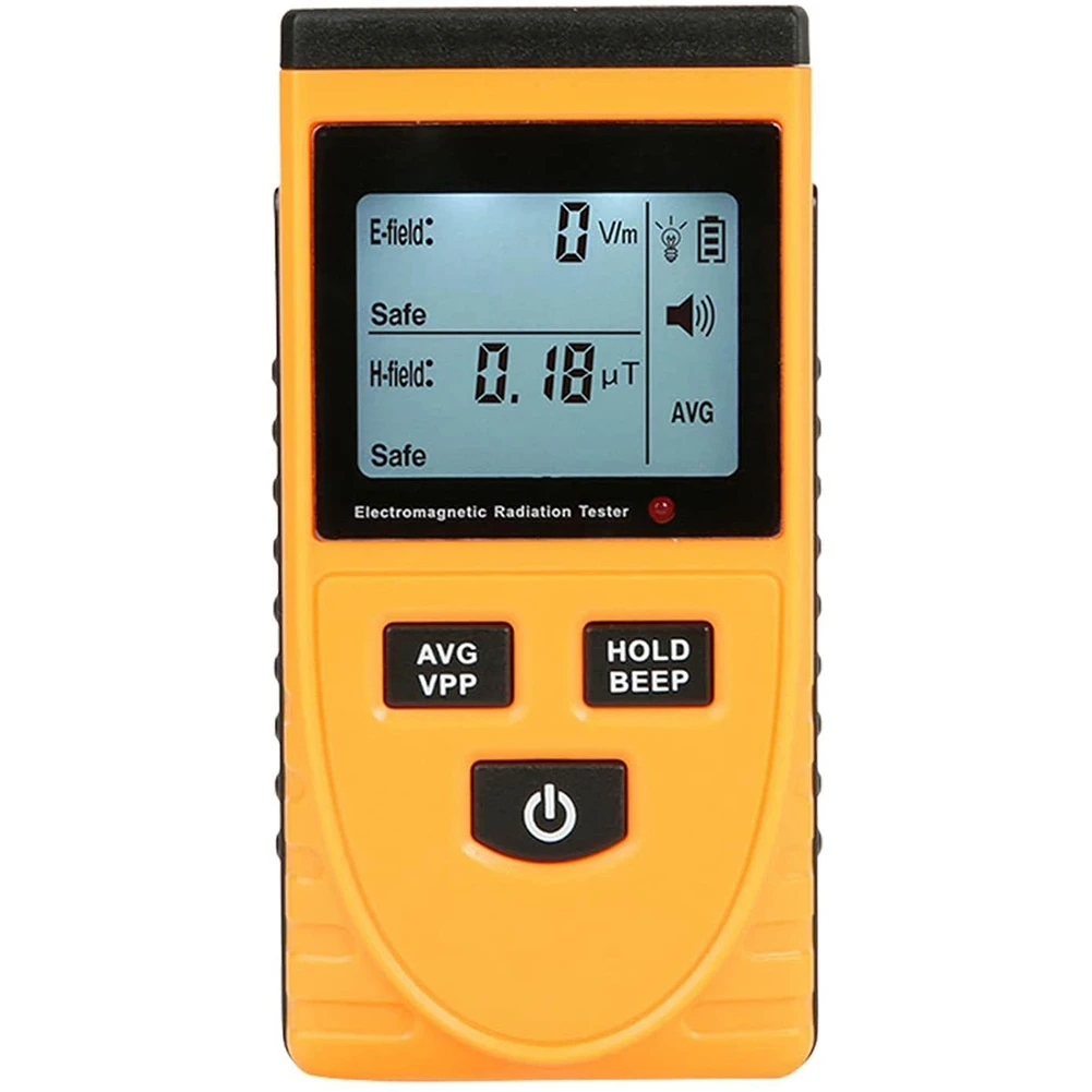 

Geiger Counter Nuclear Radiation Meter Portable Dosimeter Counter with LCD Display Radioactive Detector GM3120