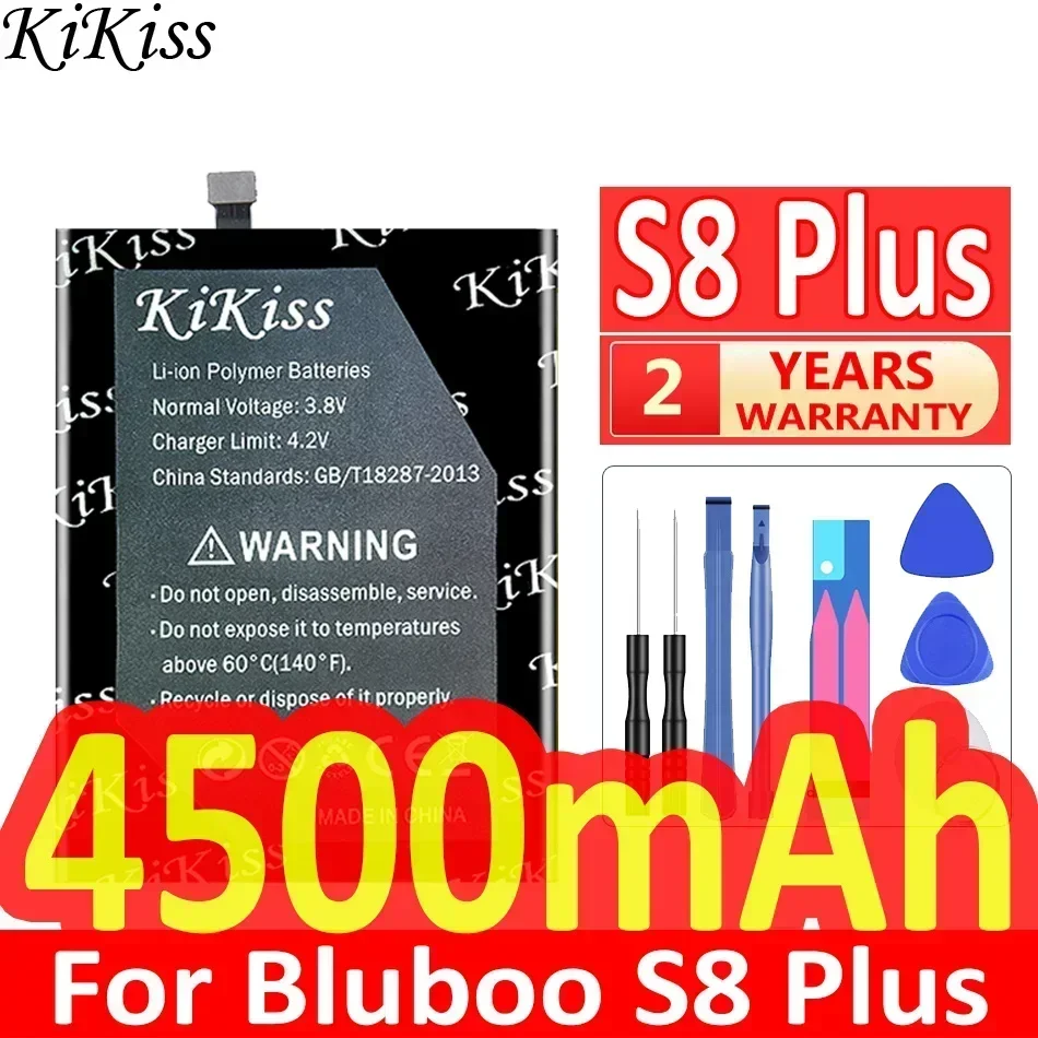 Аккумулятор KiKiss 4500 мАч S8 Plus для мобильного телефона Bluboo S8Plus S8+