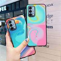 artistic color phone case for oneplus nord 2 ce 5g n200 n100 n10 soft silicone cover for one plus 8t 8 7 t 7t 9 pro 9pro fundas