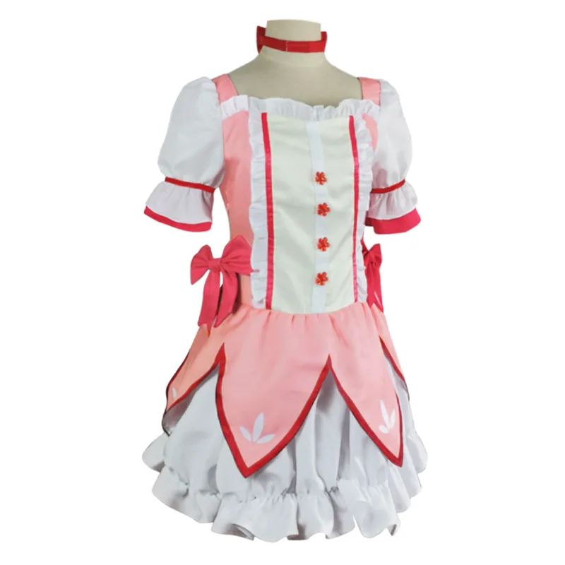 Маскарадный женский костюм для косплея из аниме Puella Magi Madoka Magica Kaname с перчатками