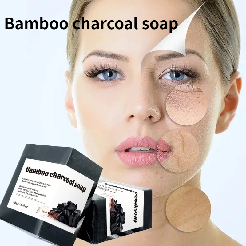 

Vagina Whitening Africa Nigeria Handmade Soap Lighten Dark Bikini Line Bamboo Charcoal Cleansing Soap Remove Dullness Skin Care