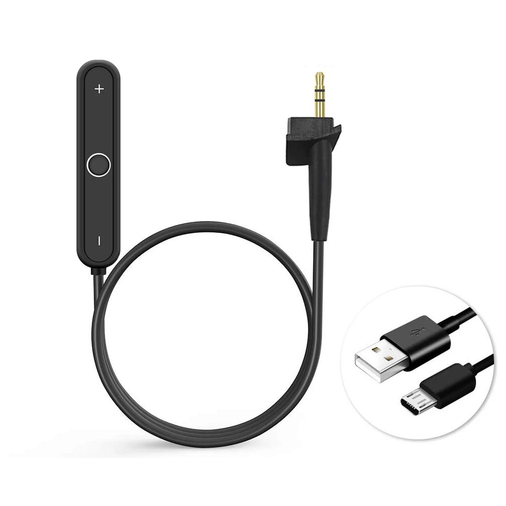 Mini Bluetooth 5.0 Music Handsfree Adapter Wireless Stereo Receiver for Bose Soundtrue AE2 AE2i Around Ear II Audio Headphones |