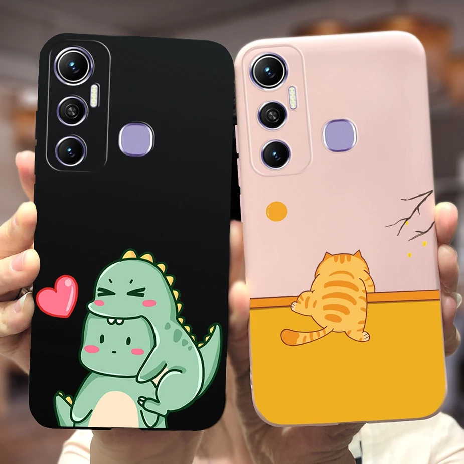 Для Infinix Hot 11 чехол X662 X662B X689F милый с рисунком конфет 6 ''Мягкая силиконовая