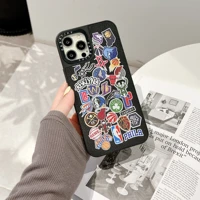 fashion brand basketball cortex label phone cases for iphone 13 12 11 pro max xr xs max x 78plus anti drop soft cover gift