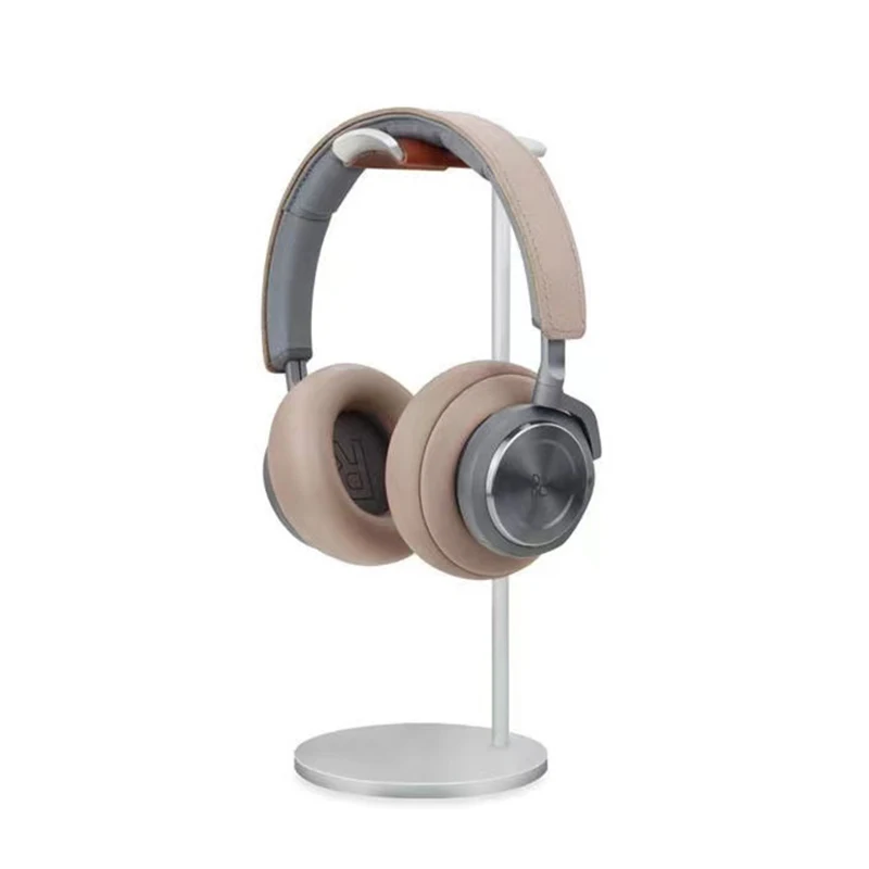 

Aluminum Leather Protection Headphone Stand Rack Sturdy Metal Gaming Headset Earphone Holder Hanger for Table Desk Display