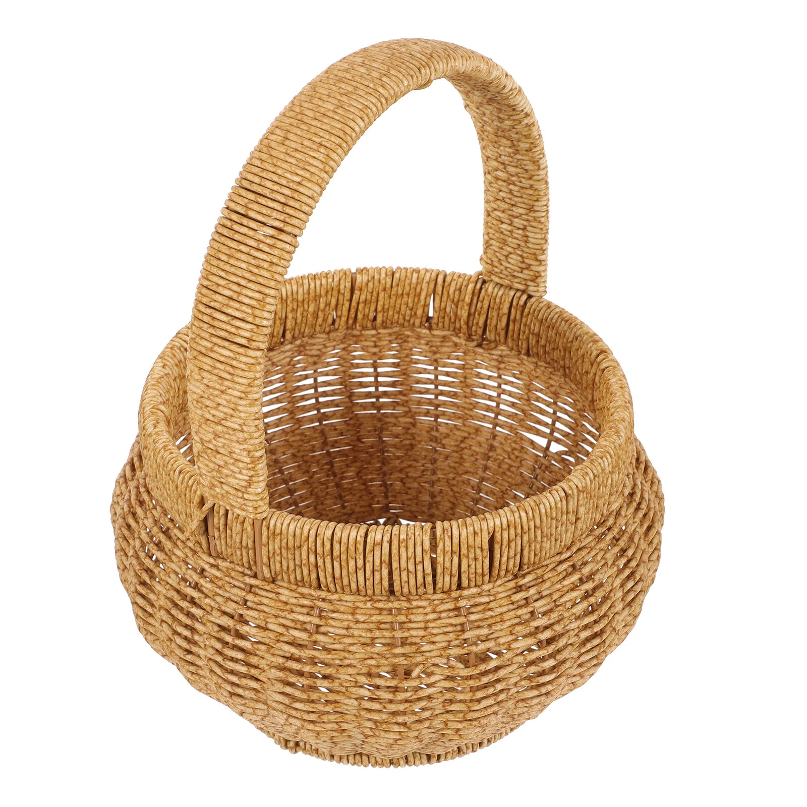 

Multipurpose Basket Handheld Egg Basket Woven Egg Basket Flower Arrangement Basket