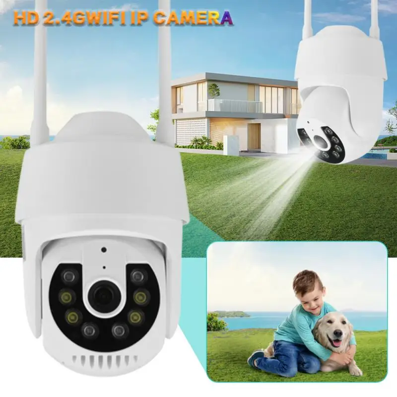 

2MP Camera 1080P PTZ 5X Zoom Auto Focusing 2.7-13.5mm/3.6mm Fixed Lens Outdoor Closed-circuit TV Security Wireless WIFI IP Cam