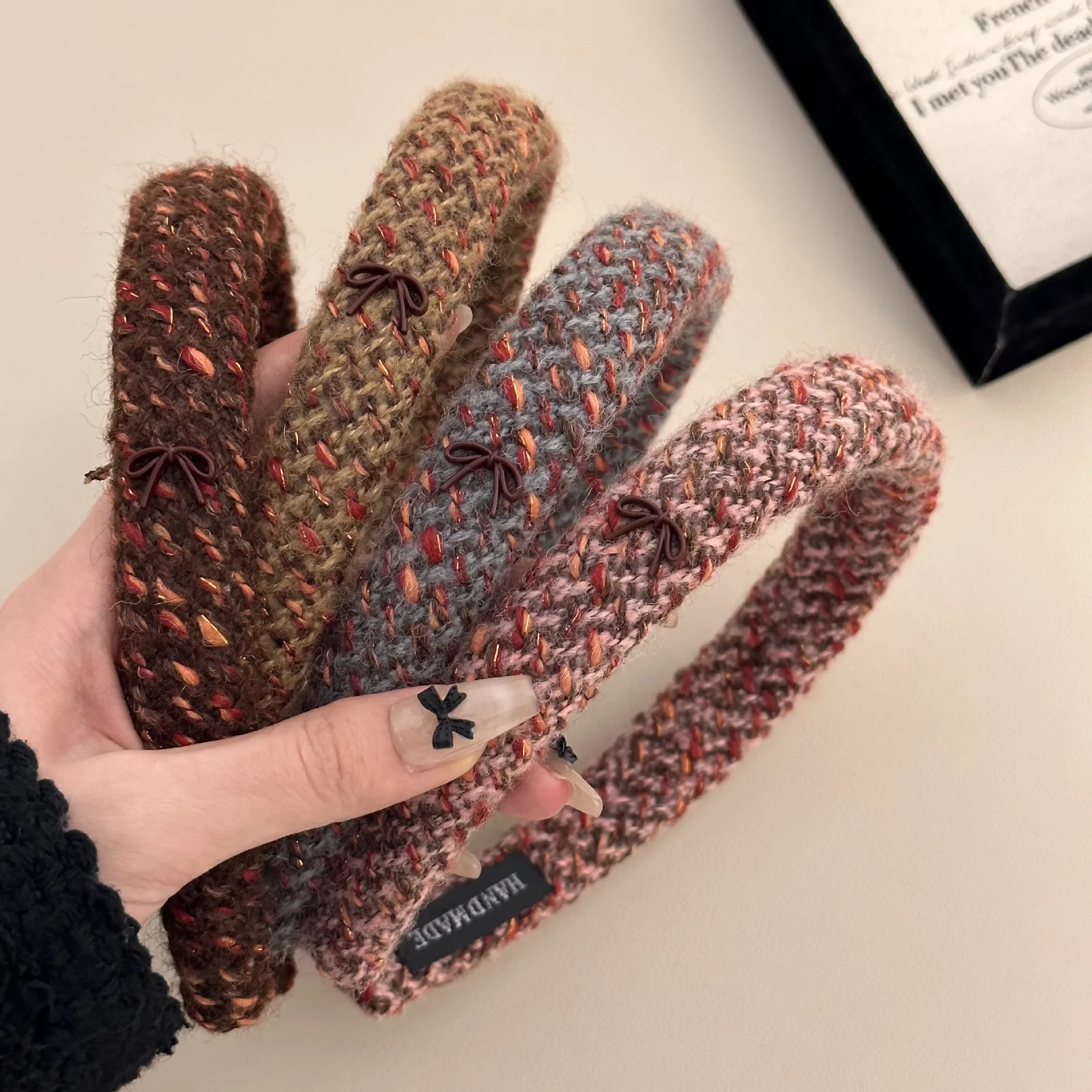 Аксессуары для женщин и девушек повязка на голову бант йоги корейский винтажный