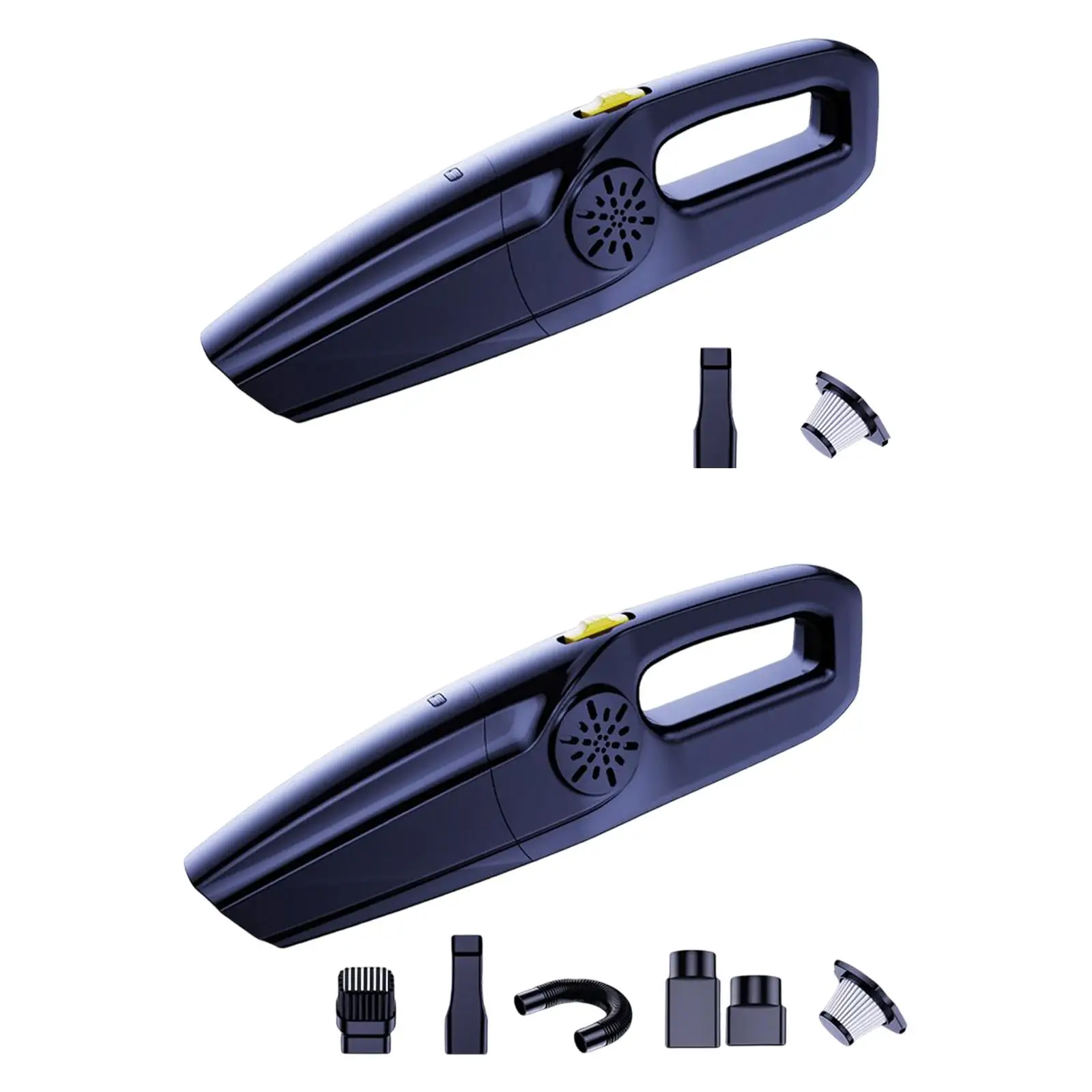 

Handheld Vacuum Cleaner Cleaner 4000PA Strong Suction Rechargeable Low Noise Portable Dry Wet Use for Pet Hair Office Car