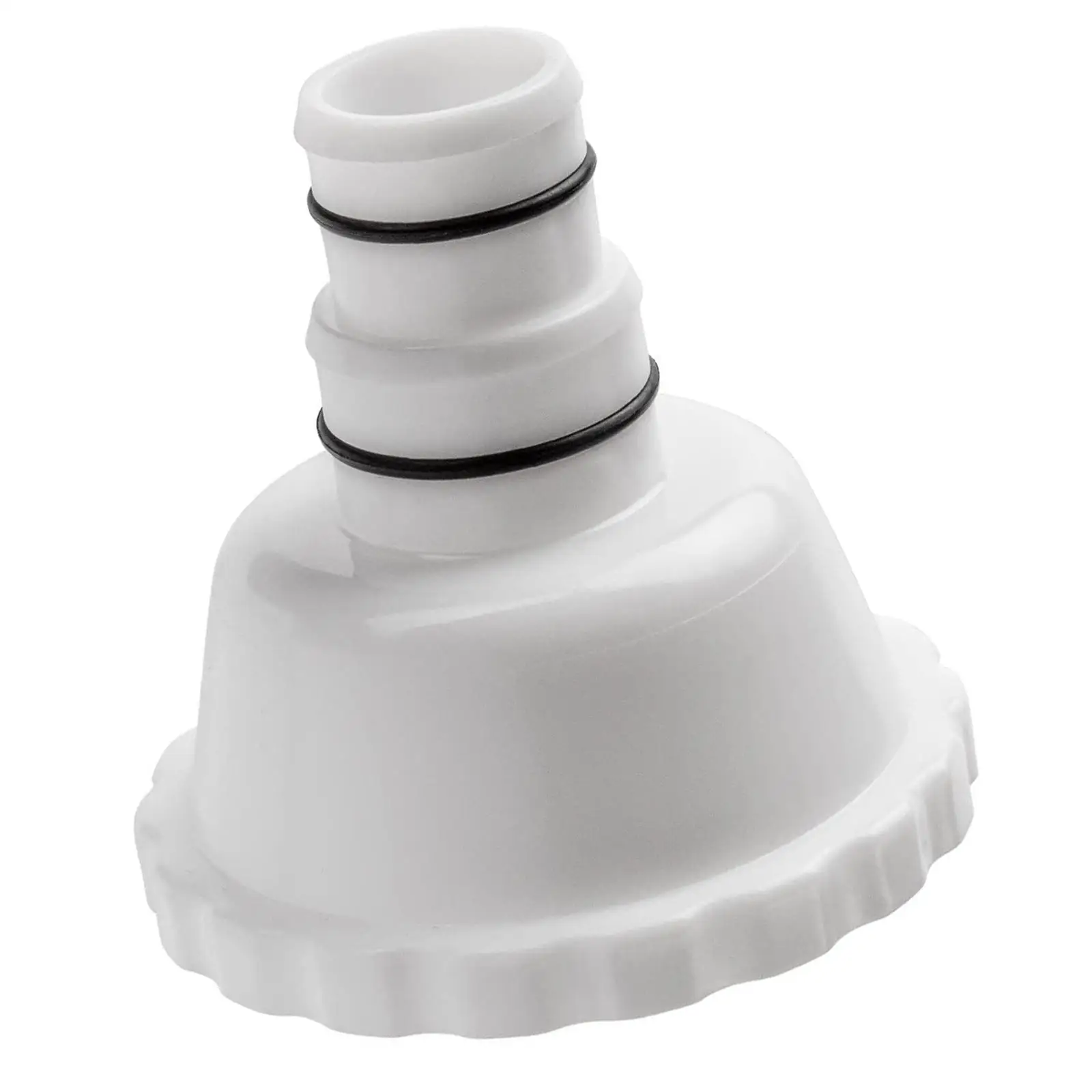 

Skimmer Adapter Parts Repalces with O Rings for RX Skimmer in Ground Pool Swimming above Ground Pools 3.6'' Internal Thread