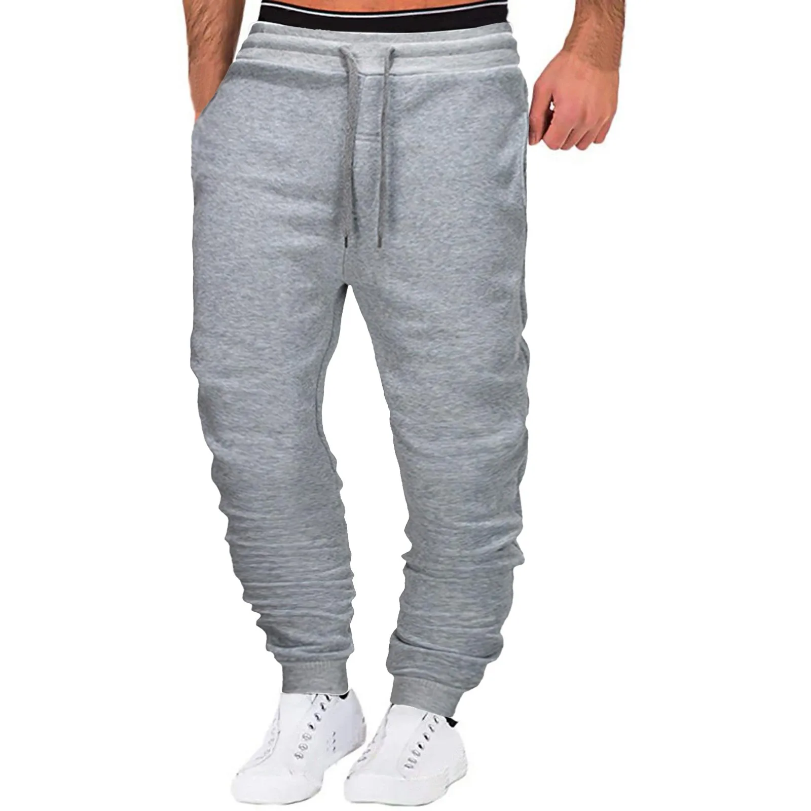 

Running Joggings Pants Sport Trousers Men Joggers Sweatpants Streetwear Fashion Muscle Gym Training Pants Exercise Trackpants