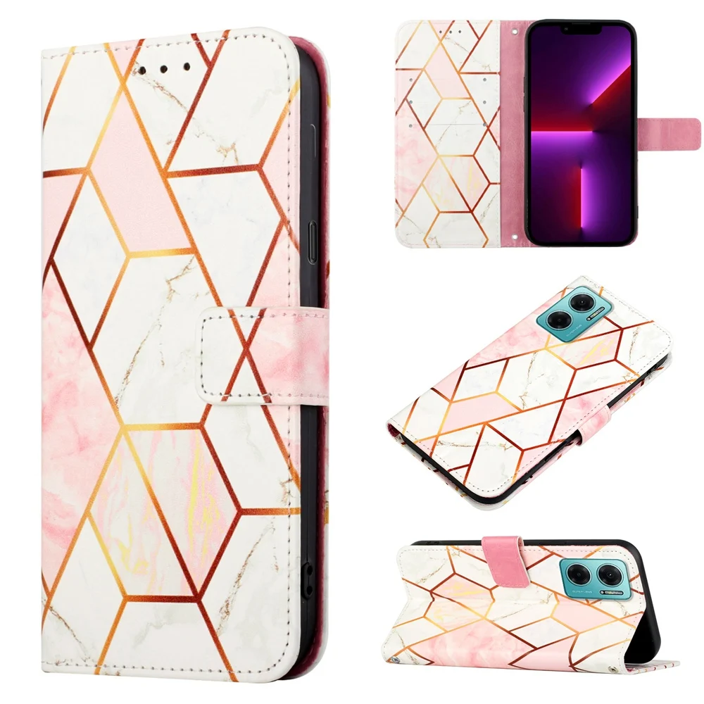 

Marble Flip Magnetic Wallet Case For Xiaomi Redmi 10A/C/X Prime + 9A/C 9Power PU Leather Full Cover with Lanyard Card Bag Stand
