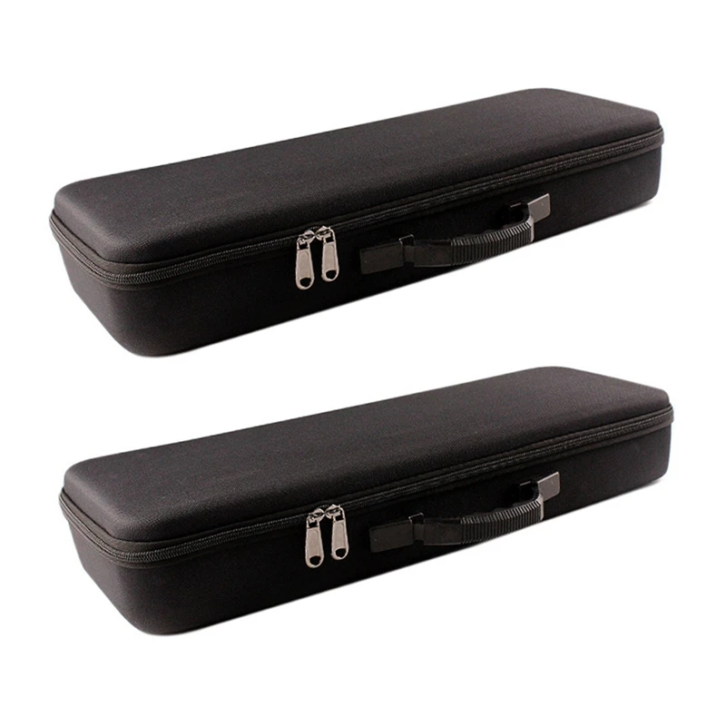 

2X Shockproof Fishing Tackle Storage Bag Fishing Rod Reel Gear Hard Shell Case Bag Fishing Vessel Accessories Tool