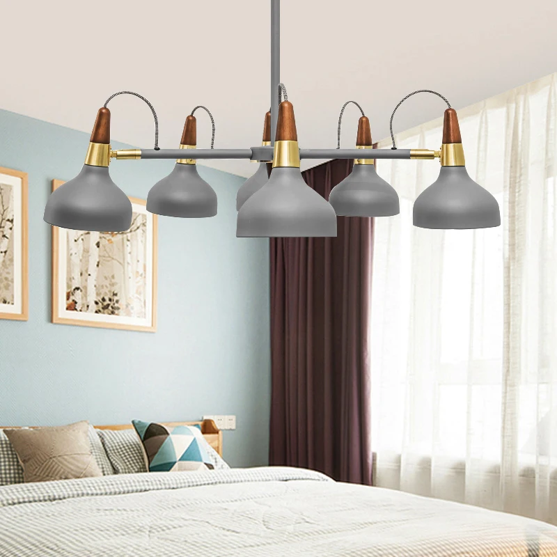 Современная светодиодная люстра Потолочная Ресторанный светильник Подвесная