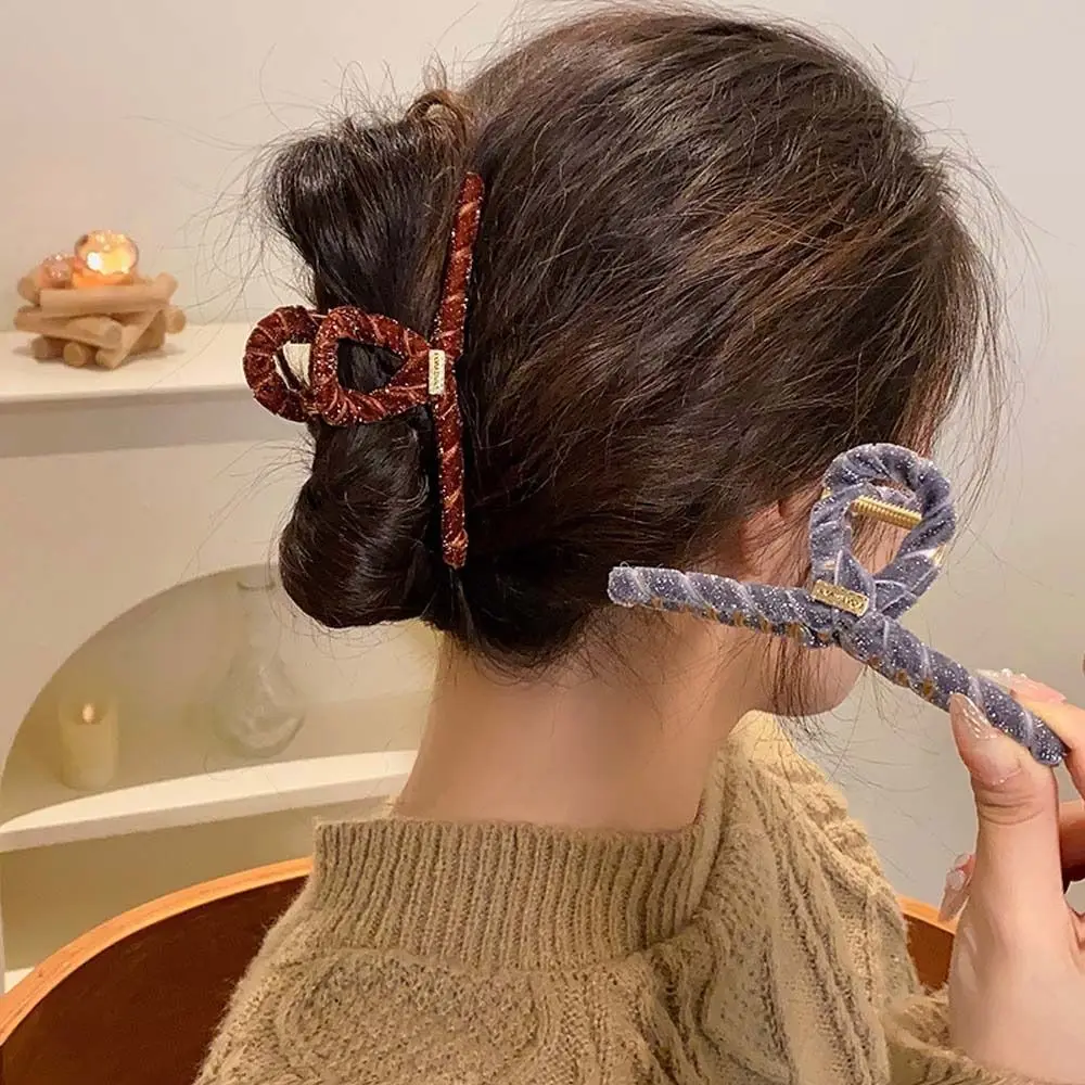 

Женские аксессуары для волос Корейский осенний зимний кофейный цвет заколка для волос Когтевран большой захват акула зажим для задней голо...