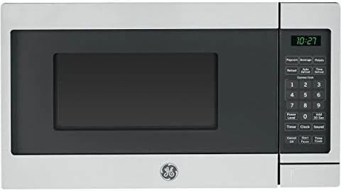 

Microwave Oven | 0.7 Cubic Feet Capacity, 700 Watts | Kitchen Essentials for the Countertop or Dorm Room | Stainless Steel Hogar