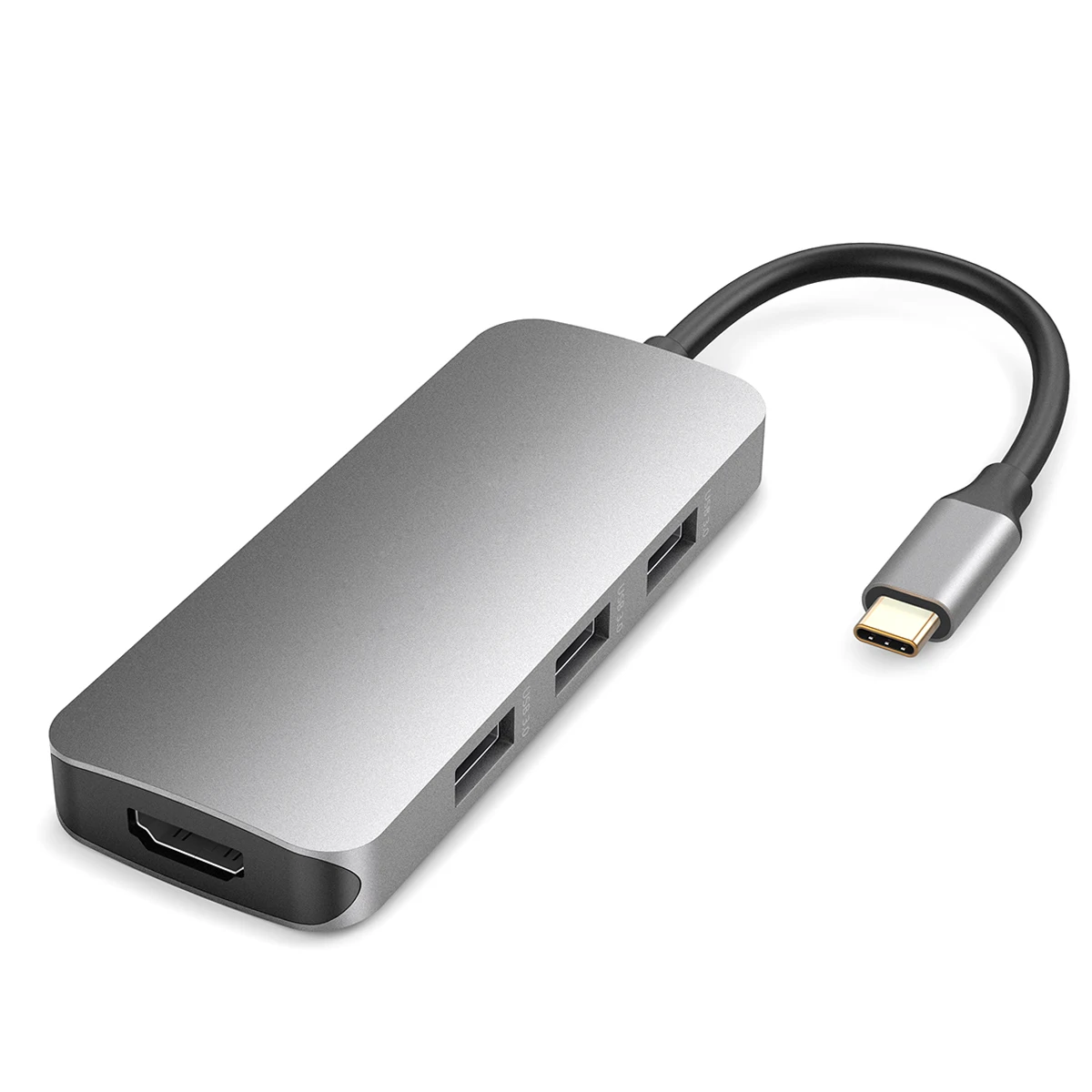 

dodocool 7-in-1 Multifunction USB-C Hub with Power Delivery 4K HD Output Port SD/TF Card Reader PD Charging Port 3 USB 3.0 Ports