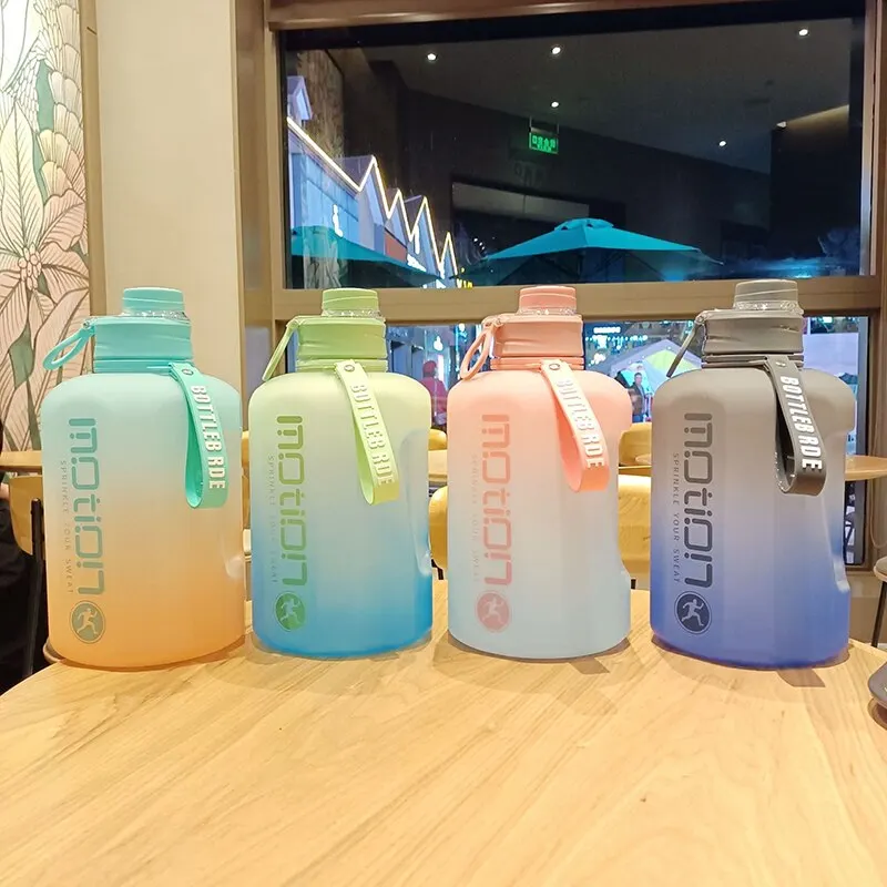 Спортивный чайник на открытом воздухе 1600/2400 мл экологически чистая пластиковая