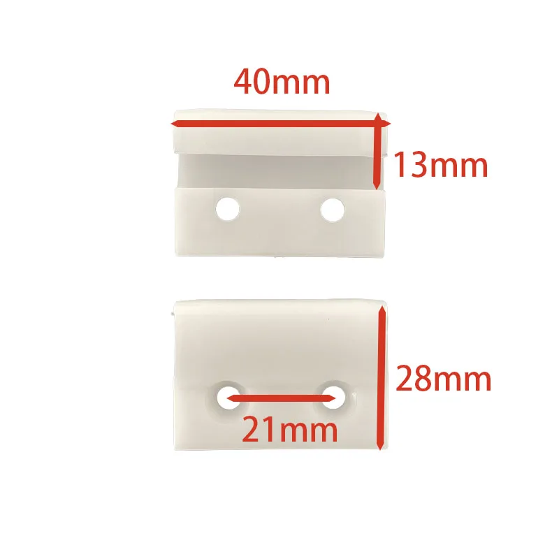 10 шт. перила эскалатора пластиковая направляющая для остановки рейки зажим