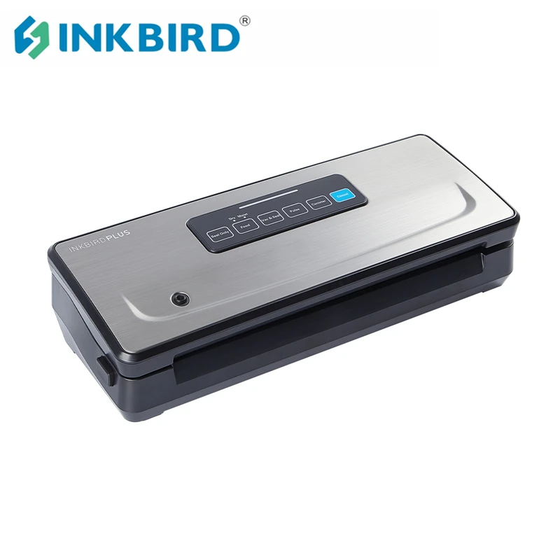 

INKBIRD INK-VS02 Digital Touch Control Vacuum Sealer Dry/Moist/Pulse/Canister Sealing Modes for Meat,Bread,Wine,Container,Fish