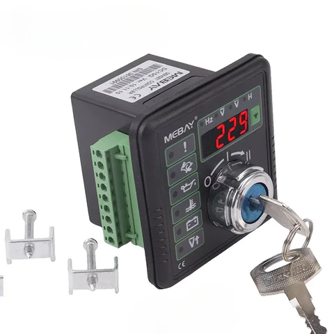 Mebay DC10G DC10K генератор двигателя многофункциональный ручной пуск-стоп панель контроллера сертификация CE