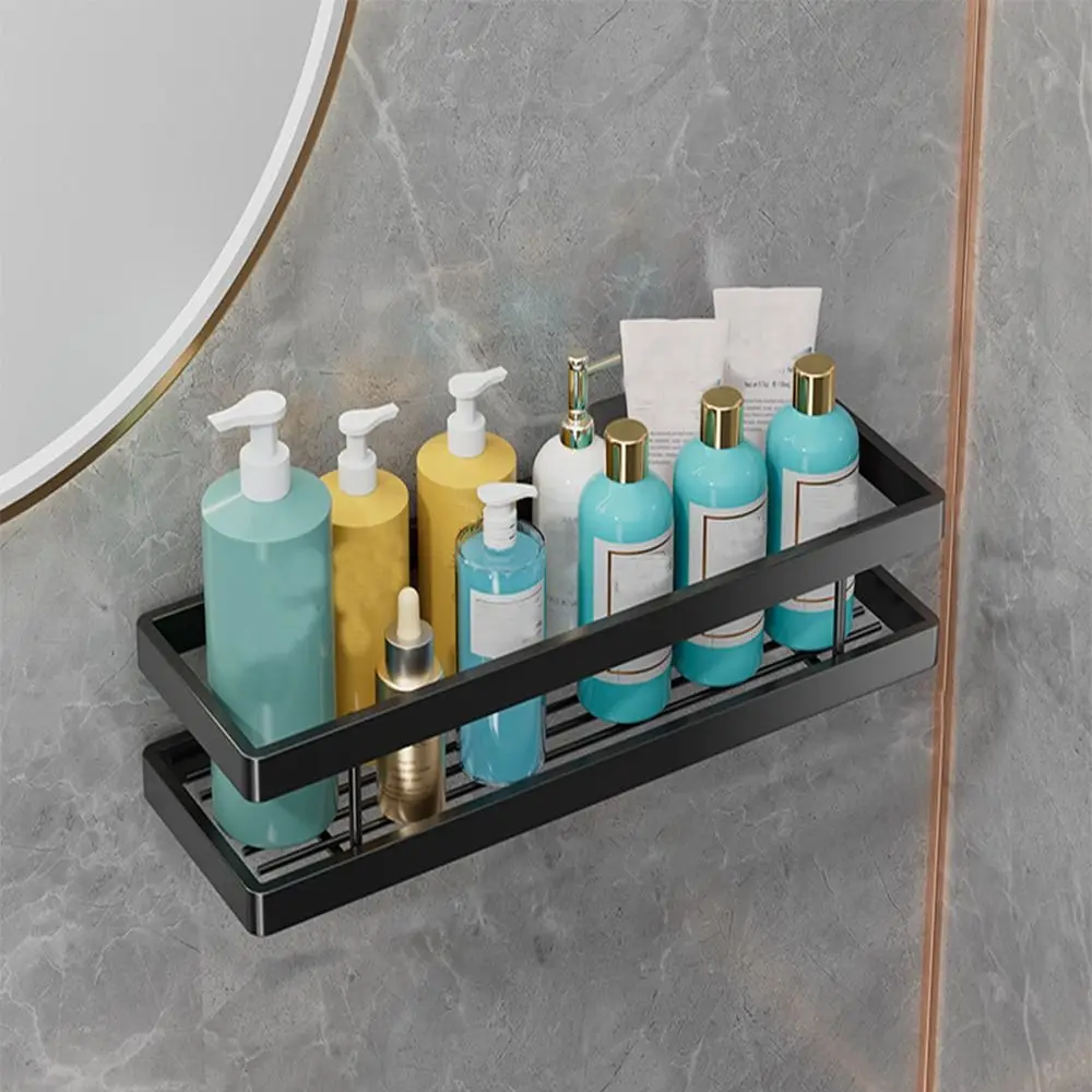 

Новая стойка для душа большой емкости с большой емкостью, черная душевая стойка, подвесная кухонная стойка, 1 шт.