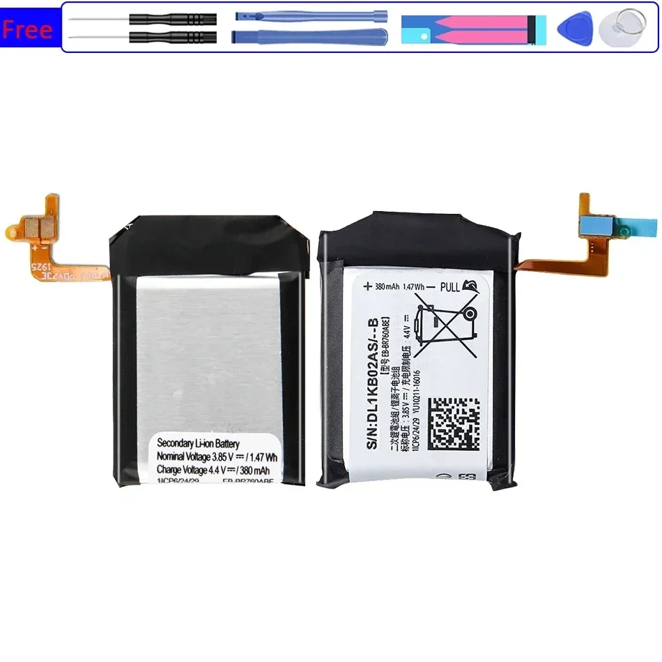 EB-BR760ABE Аккумулятор 380 мАч для часов Samsung Gear S3 Frontier/S3 Classic EB-BR760A SM-R760 SM-R770 SM-R765 SM-R765S