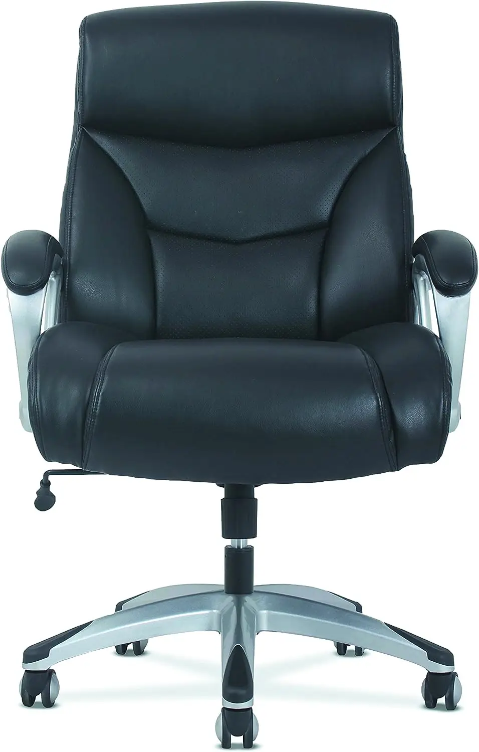 

Big and Tall Leather Executive Chair, High-Back Computer/Office Chair, Black (HVST341) Dinning chair Nail chair Folding chair Kn