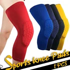 GOBYGO 1 шт. сотовые спортивные Безопасность Training эластичные сапоги до колена защитные наколенники Шестерни колено Поддержка Подушка коленная чашечка фиксатор из пенопласта для баскетбола