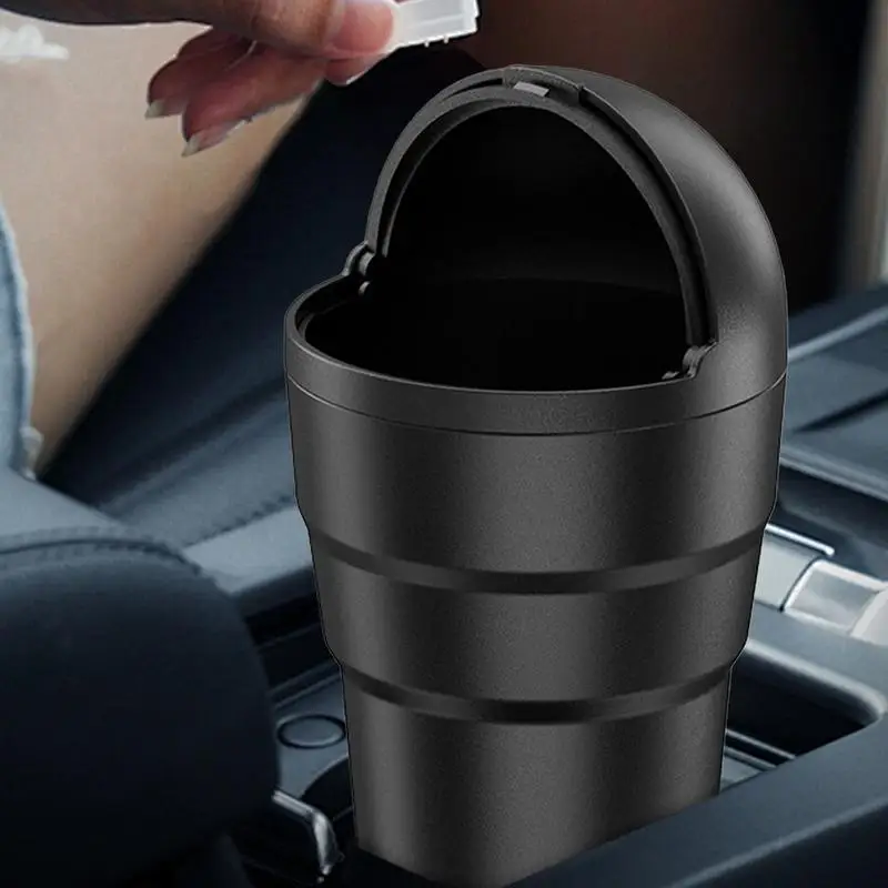 Мусорная корзина для автомобилей автомобильный контейнер мусора с откидной