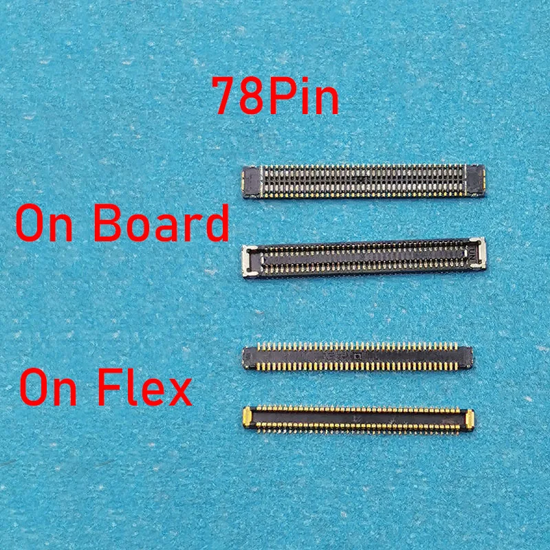 5 шт. 78pin оригинальный для Samsung Note 10 Lite N770 N770F A51 2020 A515 A515F Зарядное устройство USB зарядная док-станция FPC разъем на плате