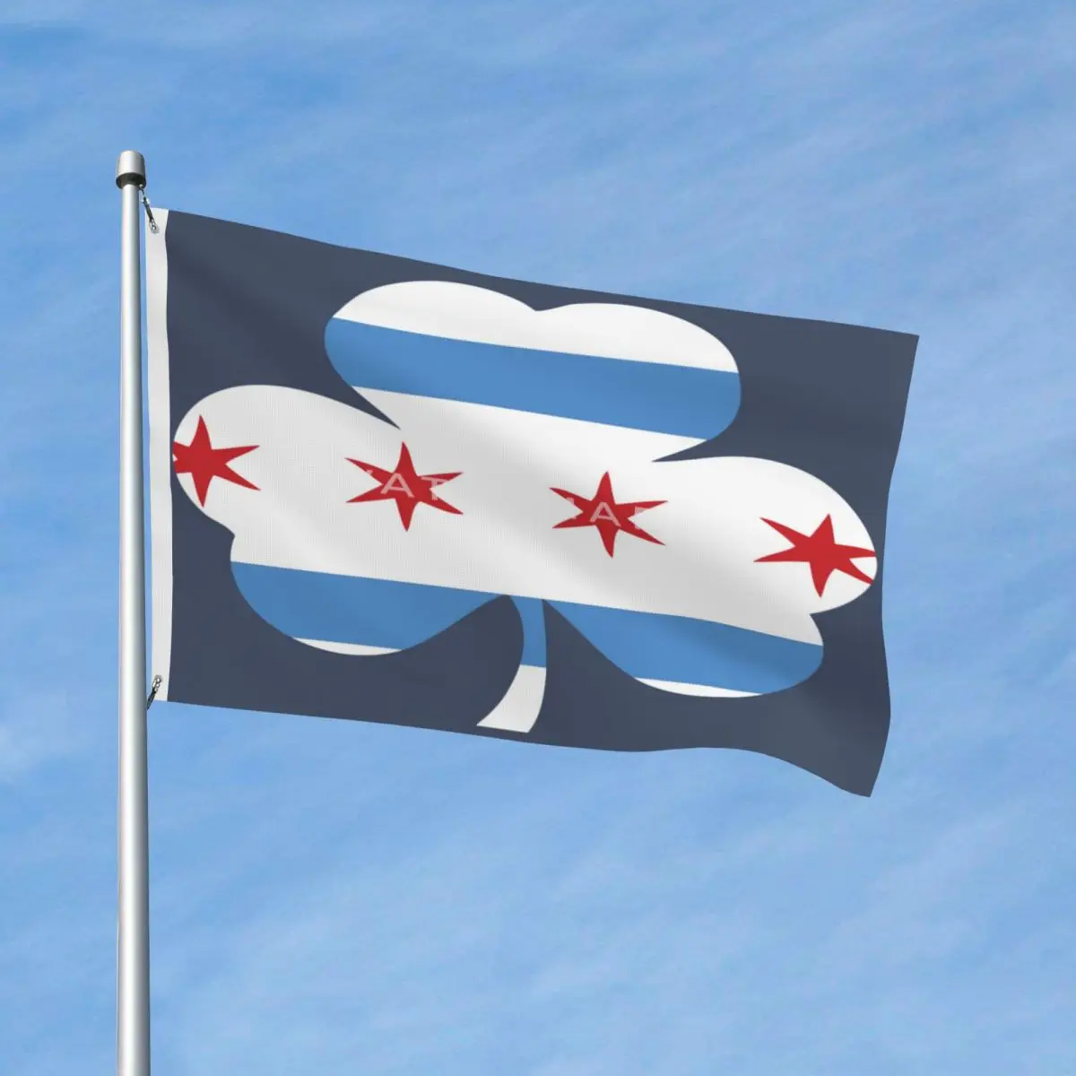 

Флаг в стиле Чикаго, Шампанский, ирландский флаг, современный, легко повесить, яркие цвета, из полиэстера, мягкий, изысканный, несколько стилей