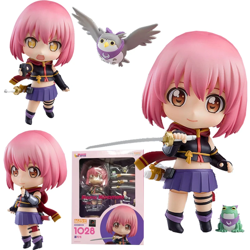 

Оригинал, хорошая улыбка, модель 1028 NENDOROID MOMO MINAMOTO RELEASE THE SPYCE, аниме фигурки, коллекционные игрушки, подарки