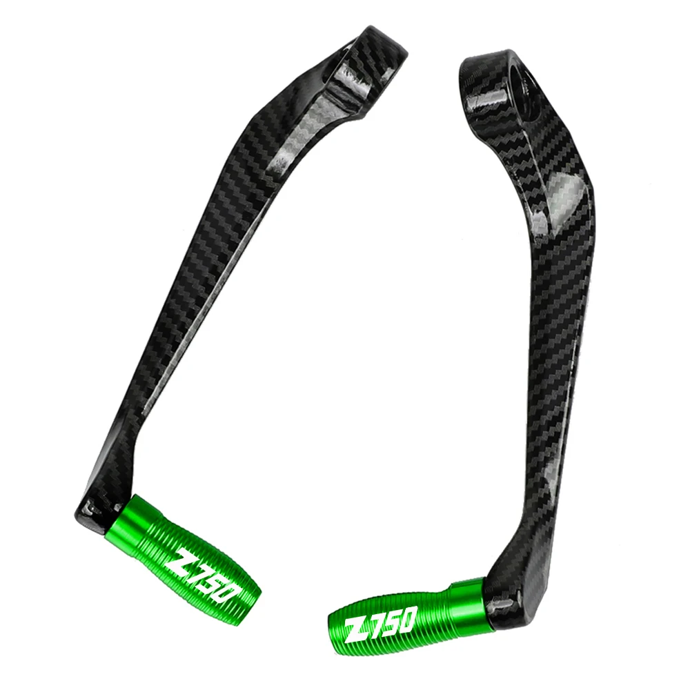 

78'' 22MM Motorcycle Handlebar Grips For KAWASAKI Z750 Z 750 2007-2012 2011 2010 Brake Clutch Levers Guard Protector Hand CNC