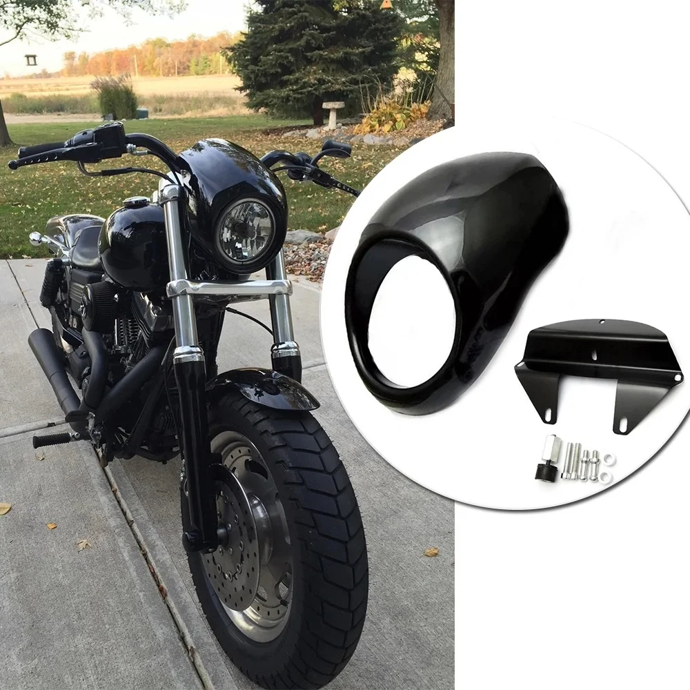 

For Motorcycle accessories 883 xl1200 headlight cover modification column delete head cover, flow guide head cover, fairing, pig