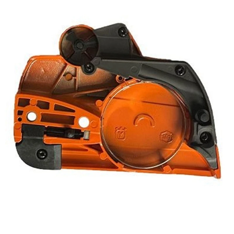 Для Husqvarna 460 455 крышка чипа сцепления бензопилы направляющая левая боковая