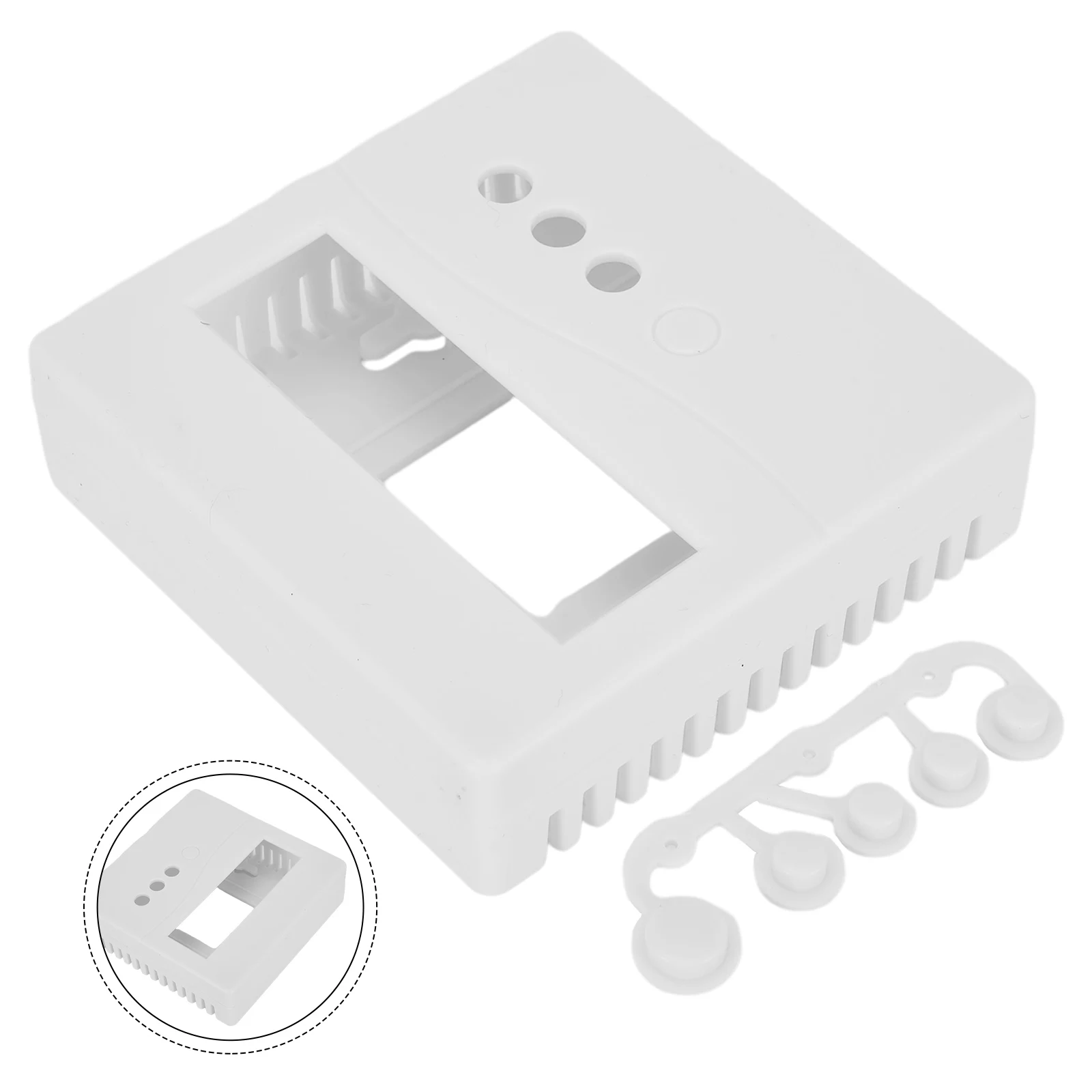 Корпус 86 Project Box Белый для ЖК-дисплея 1602 изделия приборного тестера пластиковый