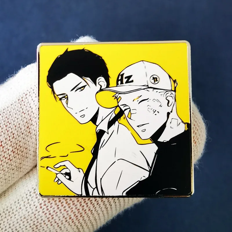 

Cartoon Anime Banana Fish Manga Enamel Brooch Pin Brooches Lapel Pins Alloy Badge Exquisite Denim Jacket Jewelry Accessorie