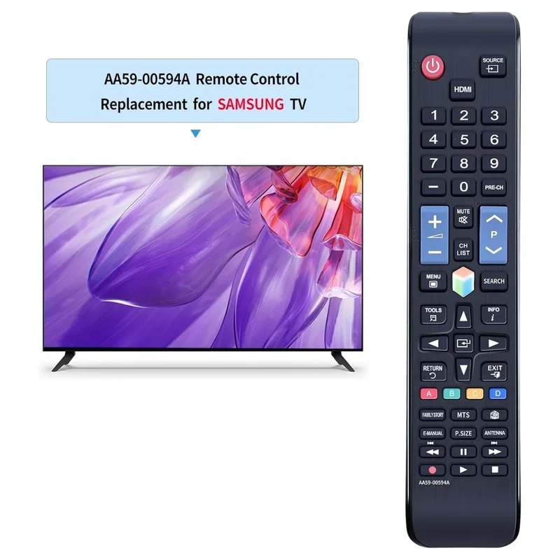 Фото Пульт дистанционного управления AA59-00594A для Samsung 3D Smart TV - совместим с UN46D7000 UN55F7100 UN55F7450A UN40D6000S UN49K №3