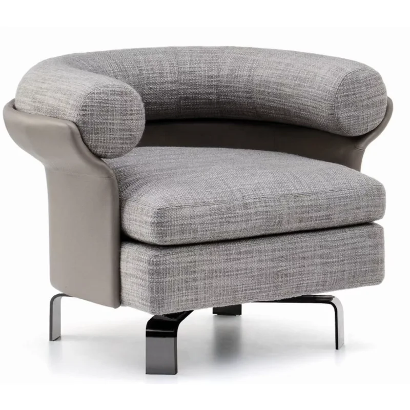 

Одноместный диван с мягкой обивкой, современный домашний диван, кресло с откидывающейся спинкой, мебель для гостиной, кресло с откидывающейся спинкой