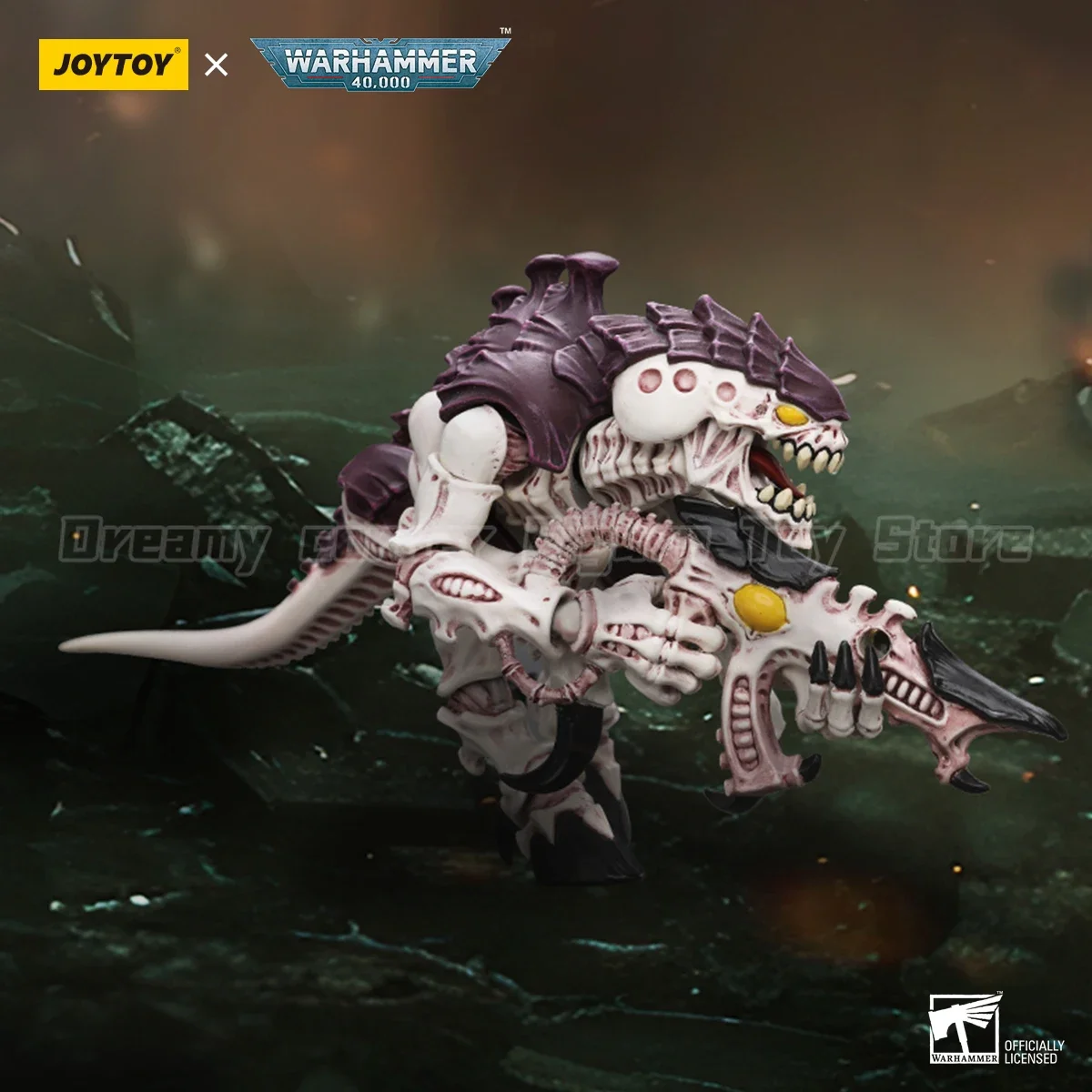 Фото В наличии: Фигурка JOYTOY Warhammer 40K Tyranids Hive Fleet Leviathan Termagant с Fleshborer, 1/18, высота 10 см. №2