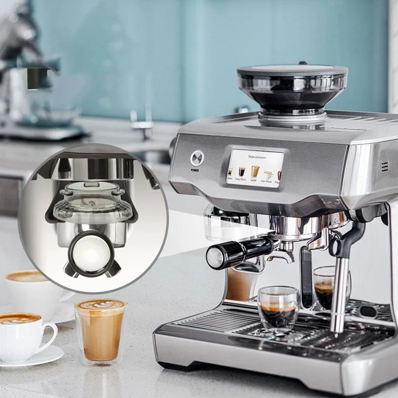 Круглая воронка для дозирования эспрессо-машины без помощи рук 54 мм подходит