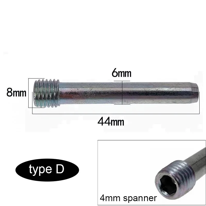 1 шт., нижний насос мотоцикла, крепежный винт дискового тормоза, шестигранный направляющий болт, направляющий штифт
