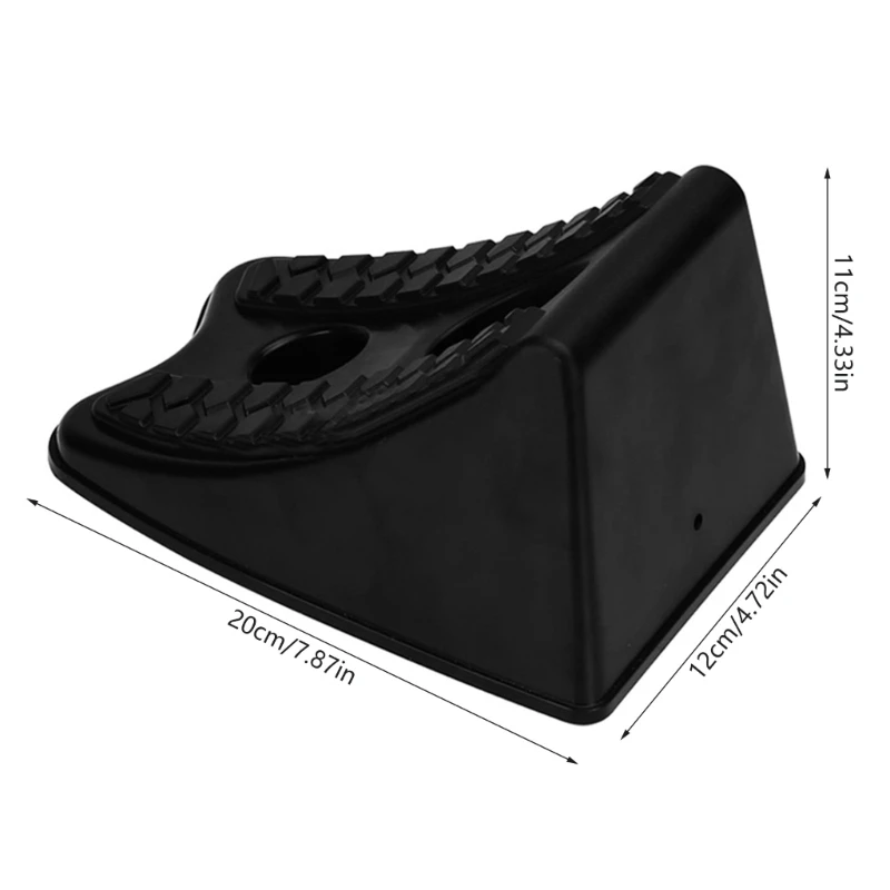 Стопорный блок колеса прицепа Противоскользящее основание Подставка для