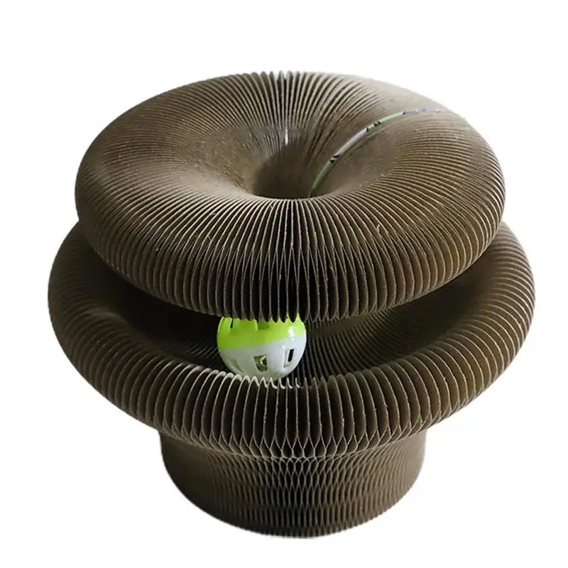 

Доска для кошек и кошек, Интерактивная складная игрушка-аккордеон, органайзер для хранения